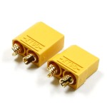Connettore a spina Amass XT90 con guaina 1 paio per cavo batteria per auto aereo Drone RC
